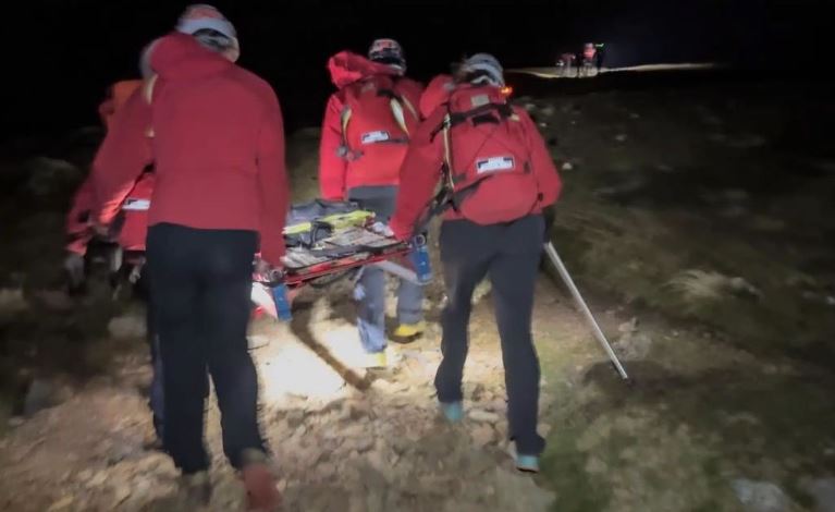 Five Walkers Rescued From Helvellyn In Storm-Force Winds