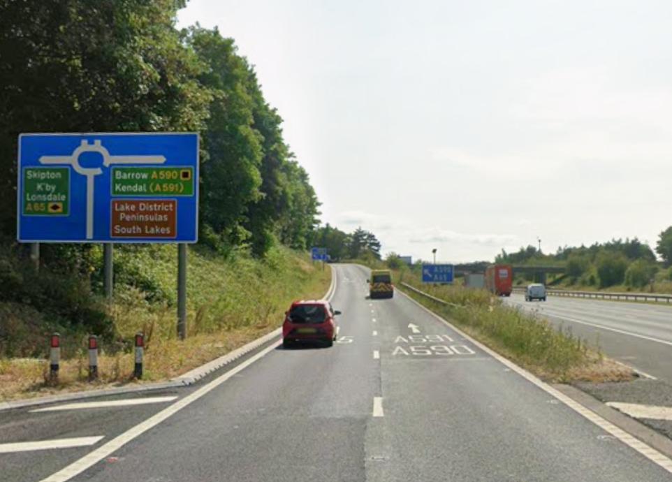 M6 Traffic Halted Near the Lake District Following Vehicle Fire 