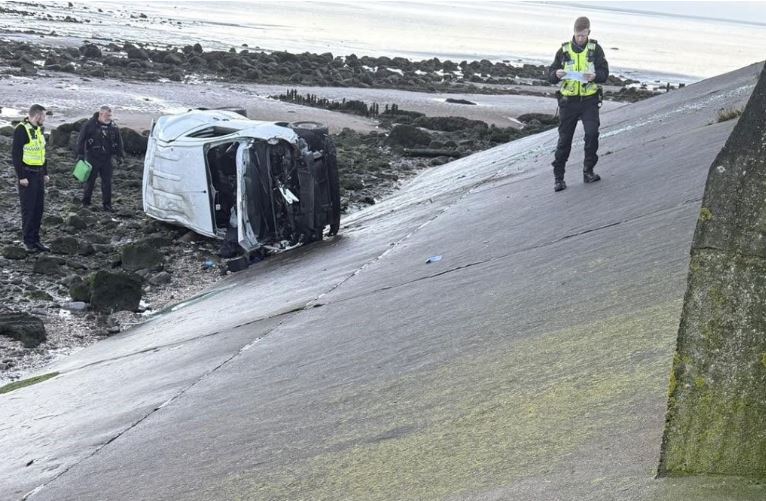 Person Freed From Vehicle After Collision On Furness Coast