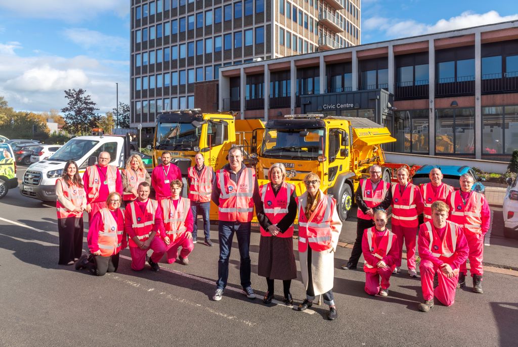 Pink Gritter to Raise Breast Cancer Awareness Across Cumbria