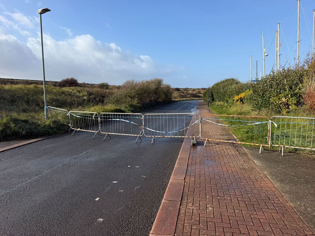 Police Close Maryport Coastal Road Due to Dangerous Conditions