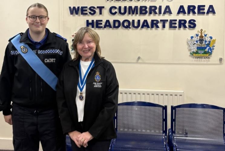 Workington Teenager Appointed Cumbria’s First High Sheriff’s Police Cadet
