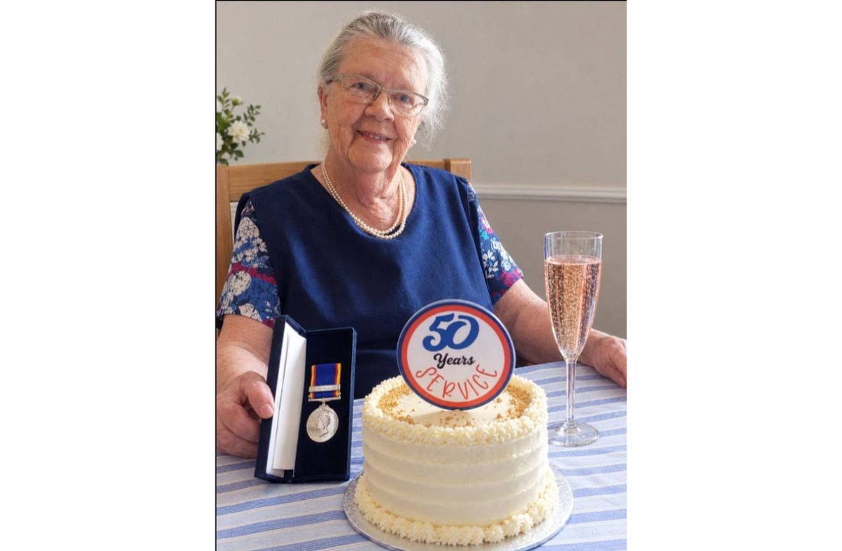 Workington Volunteer Celebrates 50 Years of Dedication to RNLI at Age 84
