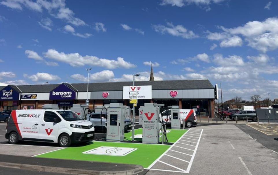 10 new ultra-rapid EV chargers ready for use in Barrow