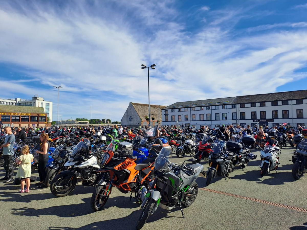 40,000 Bikers Descend On Barrow For Final Ever Dave Day Tribute Ride