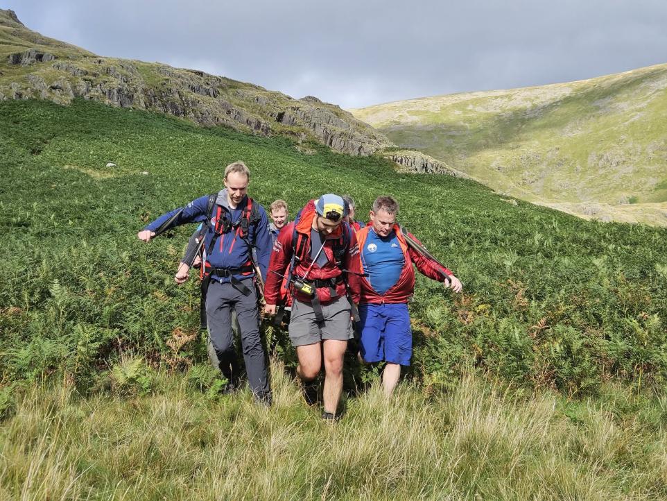 81 Year Old Taken To Hospital After Fall At Tongue Ghyll Near Grasmere.