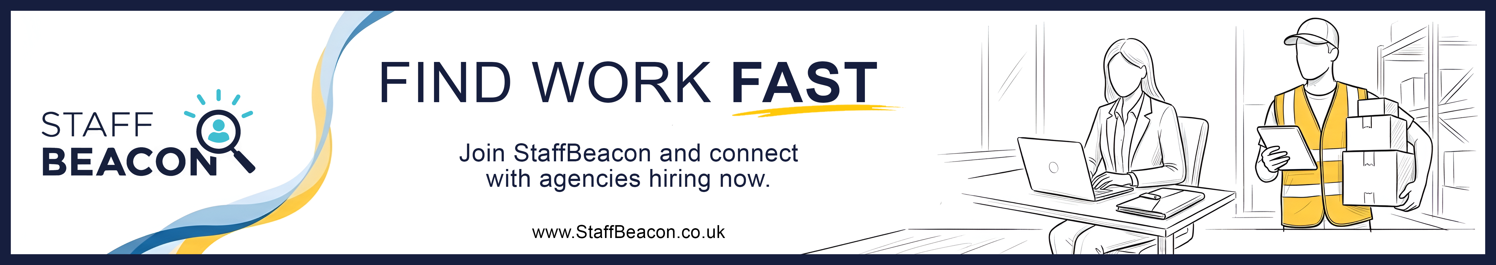 Find work fast with StaffBeacon