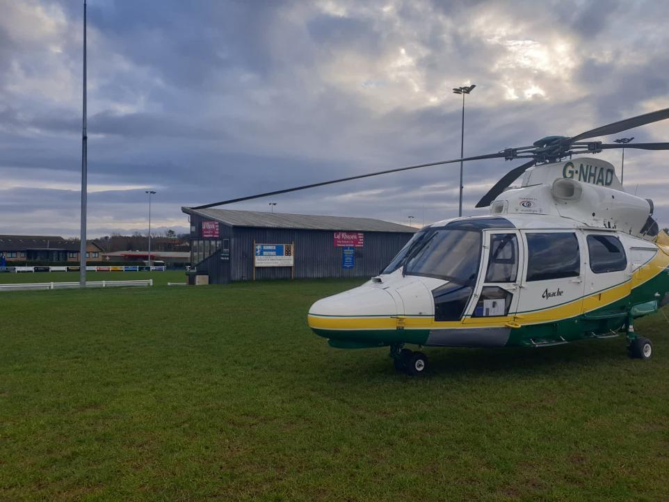 Air Ambulance Completes Cross-Sea Mission To Save Isle Of Man Patient.