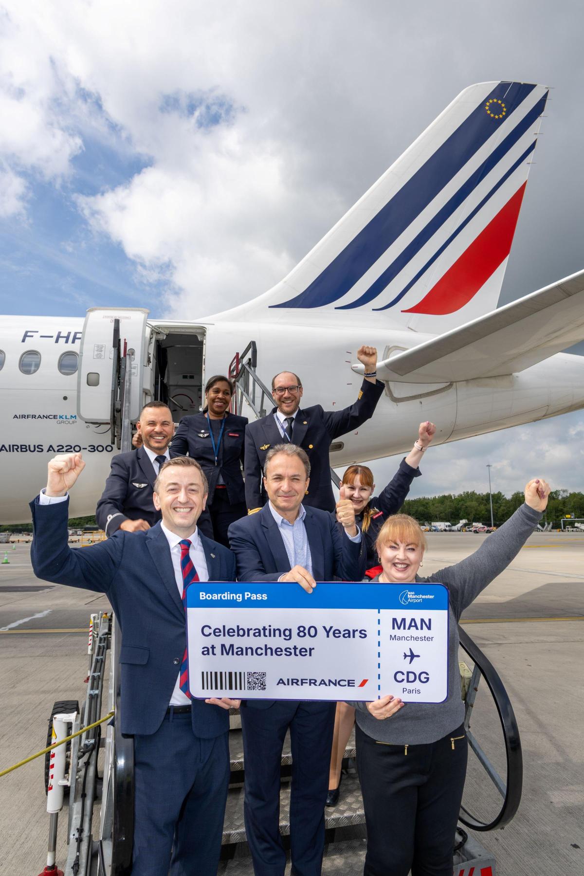 Air France Celebrates Eighty Years Of Connecting North West With Paris And Beyond