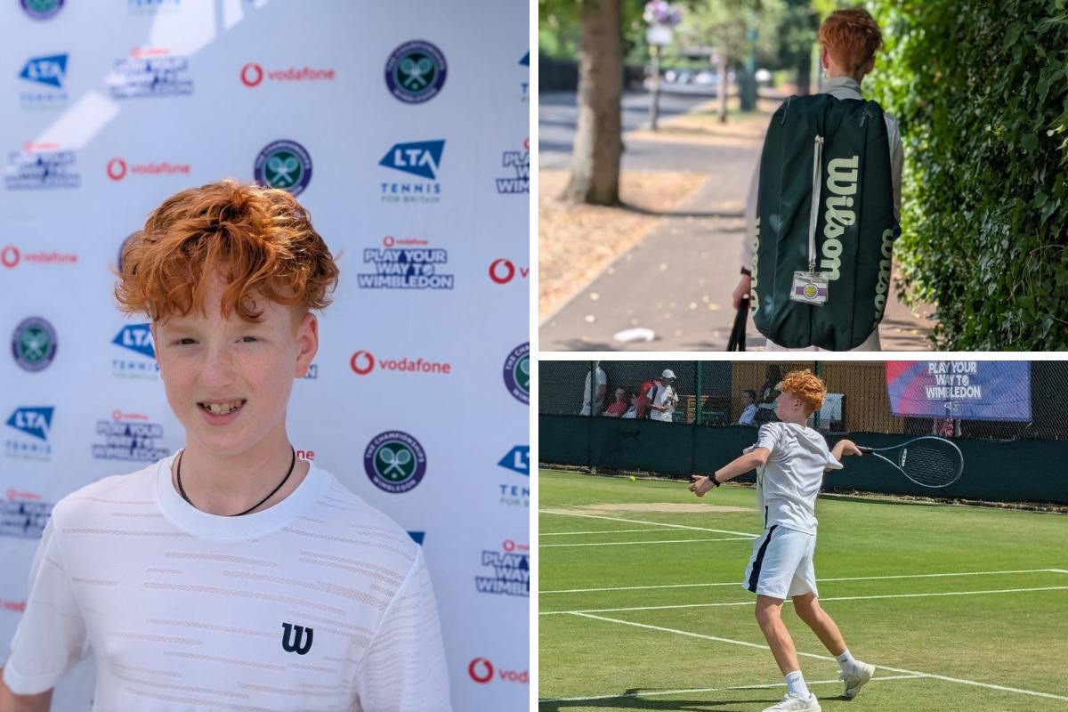 Allithwaite Teen Reaches Wimbledon Under 14 Finals Representing Cumbria.