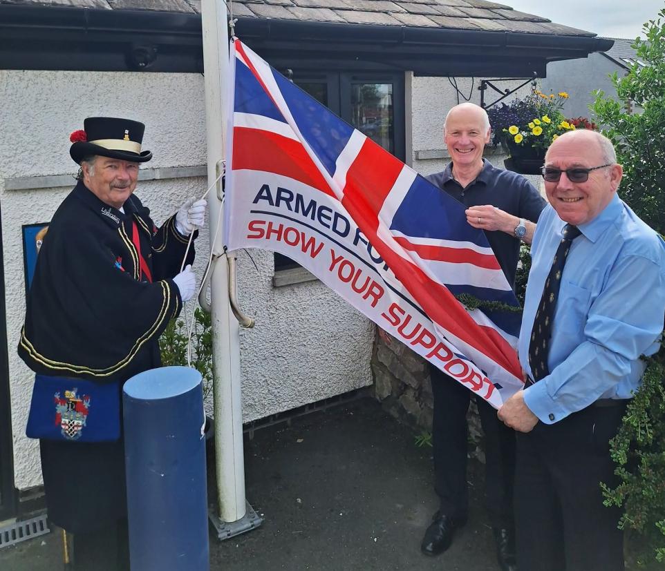Armed Forces Week 2026 Celebrations Get Underway In Ulverston