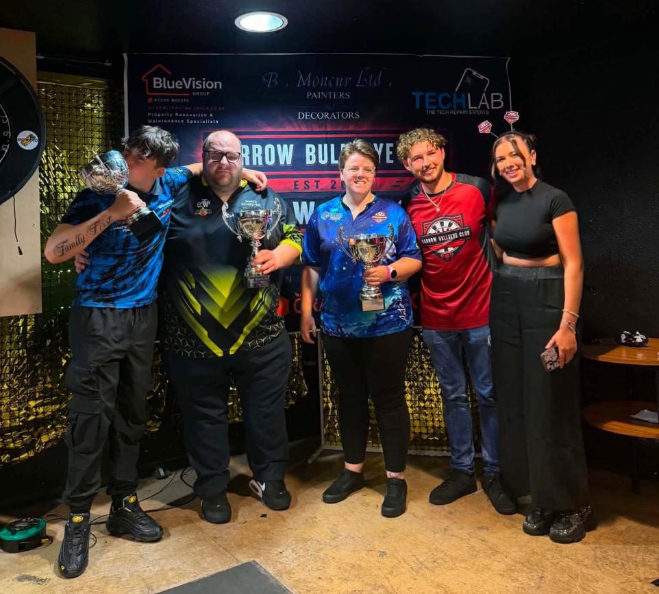 Back-To-Back Champions As Barrow Darts League Continues To Grow.