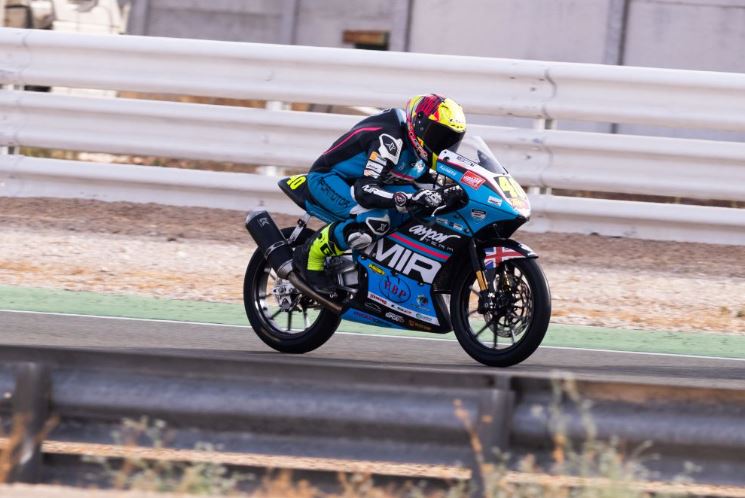 Barrow 12-Year-Old Takes On International Racers In Spanish Motorcycle Championship