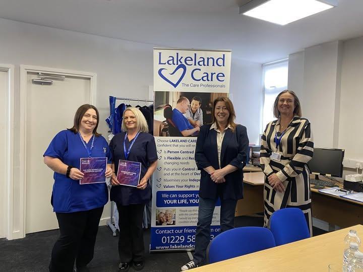 Barrow Care Company Hopes National Spotlight Will Encourage More Young People Into Care Careers.