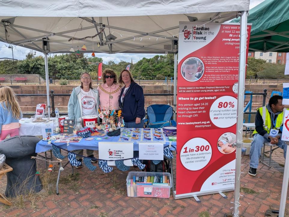 Barrow Dockside Festival Helps Promote Mayor’s Charity.