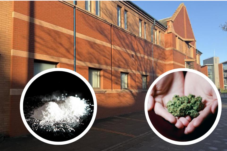 Barrow man jailed after being caught with cocaine and cannabis