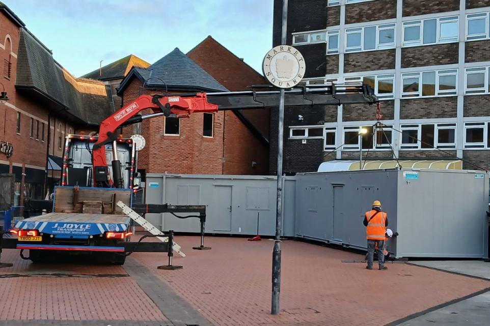 Barrow Market Traders Optimistic as Temporary Premises Finally Delivered