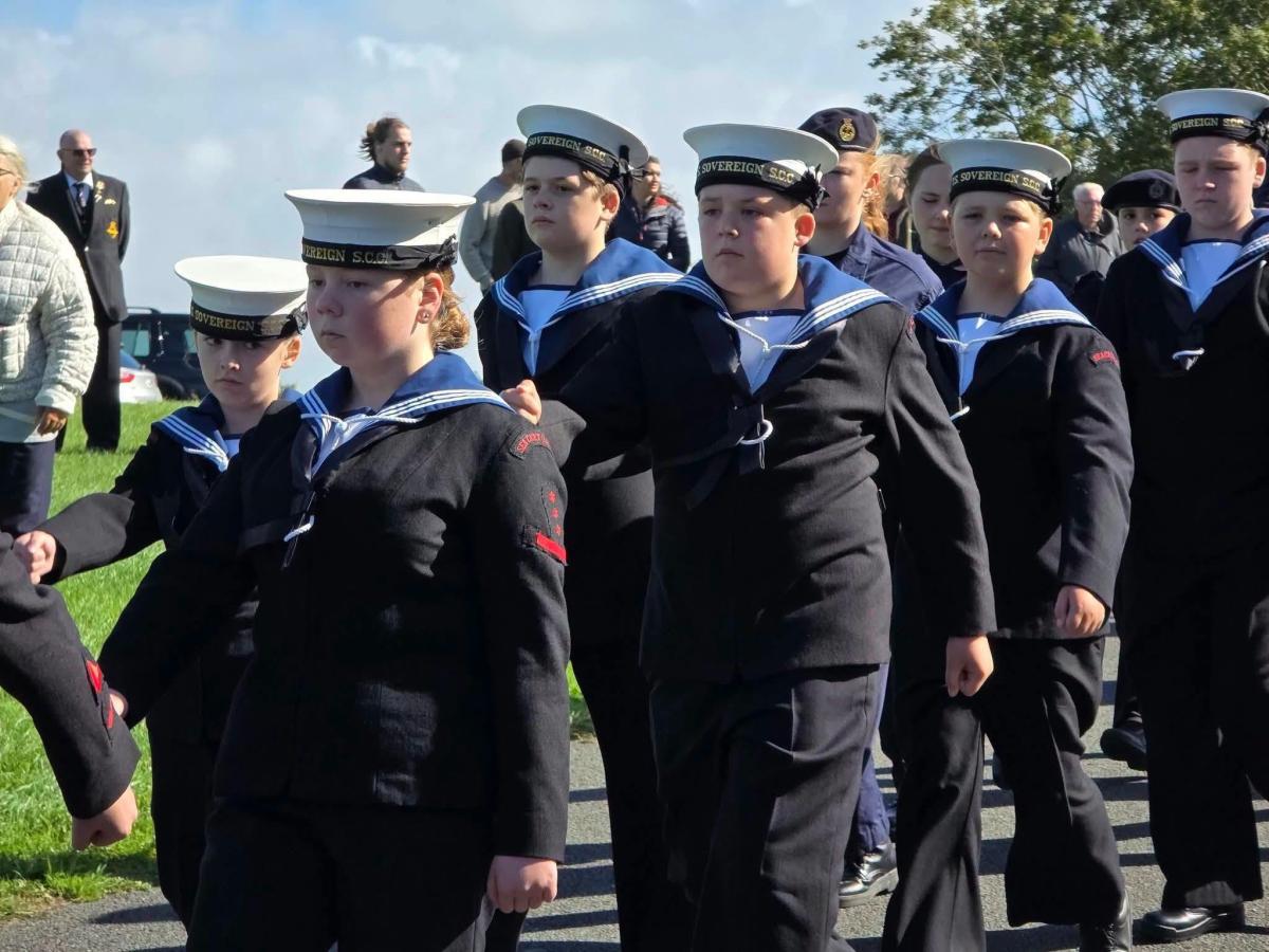 Barrow Marks Battle Of Britain With Annual Parade And Service.