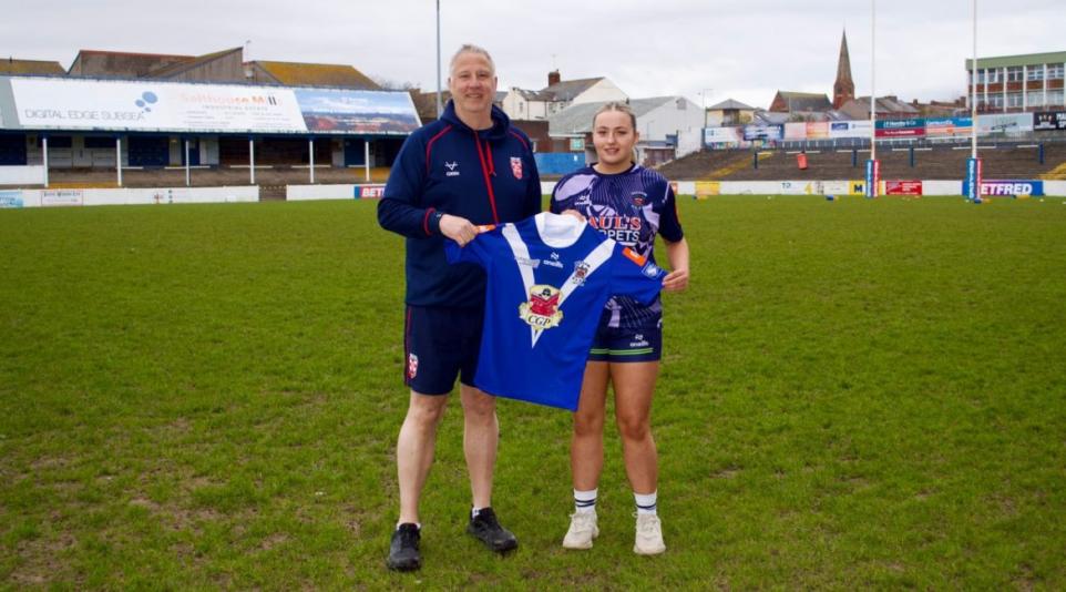 Barrow Raiders Ladies Under 19s team gains CGP sponsorship