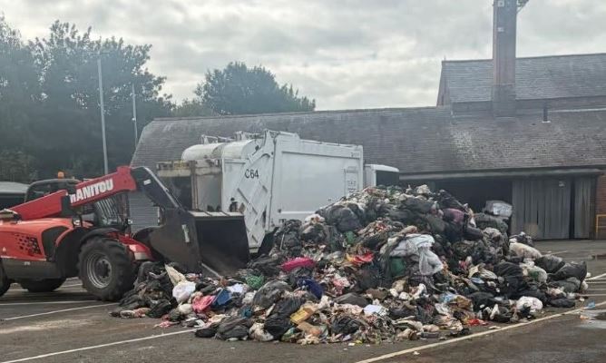 Batteries Blamed For Cumbrian Bin Lorry Fire
