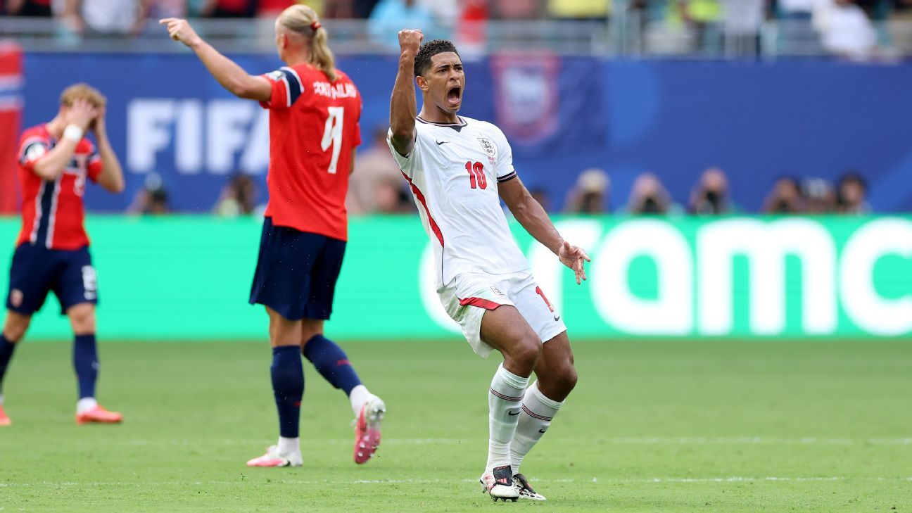 Bellingham's Double Fires England Into World Cup Semi Finals After Epic Comeback Against Norway