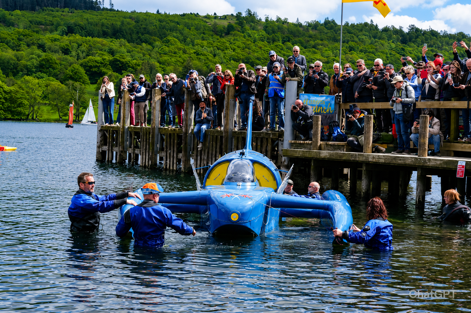 Bluebird K7 Returns To Coniston Sparking Nostalgia And Public Debate
