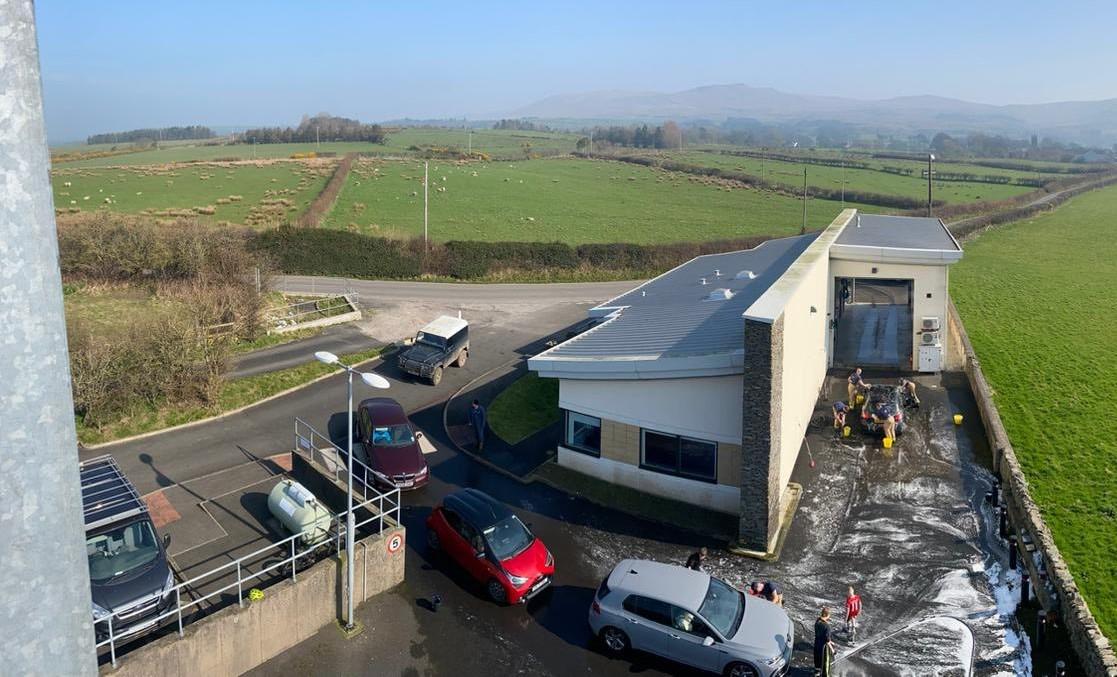 Bootle fire station’s charity car wash raises around £900 for good causes