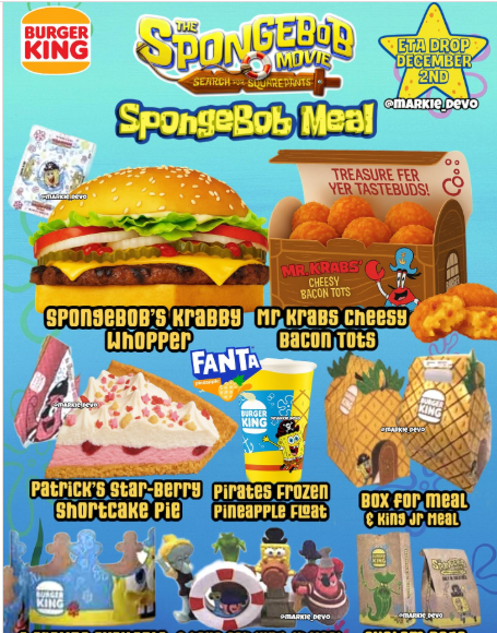 Burger King Unveils New SpongeBob-Themed Menu. Here’s What’s Included