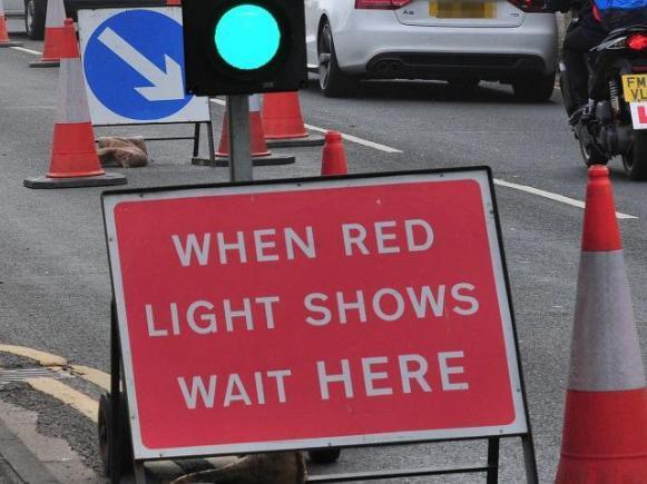 Burst water main brings traffic lights and delays in Ambleside