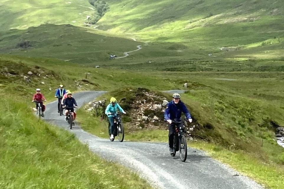 Business promoting two wheel tours in the Lake District