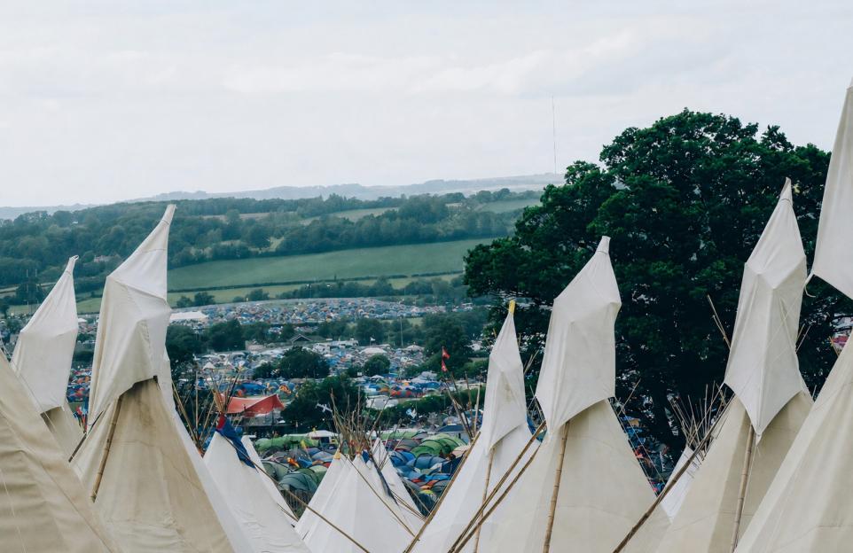 Cartmel Racecourse Unveils Glastonbury Style Tipi Ahead Of Kaiser Chiefs Concert