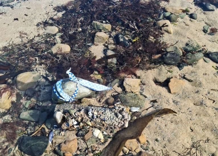 Coastguard Teams Investigate Suspected Ordnance Found On West Cumbrian Beach