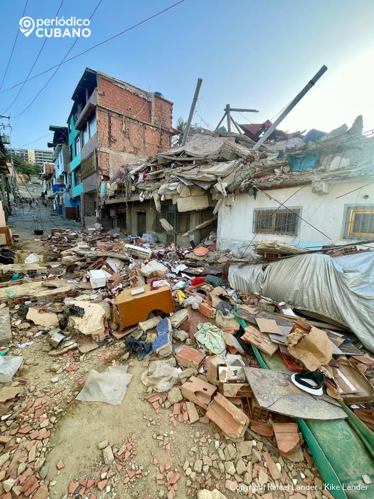 Colombia Earthquake Kills At Least 132 As Rescue Teams Search For Survivors.