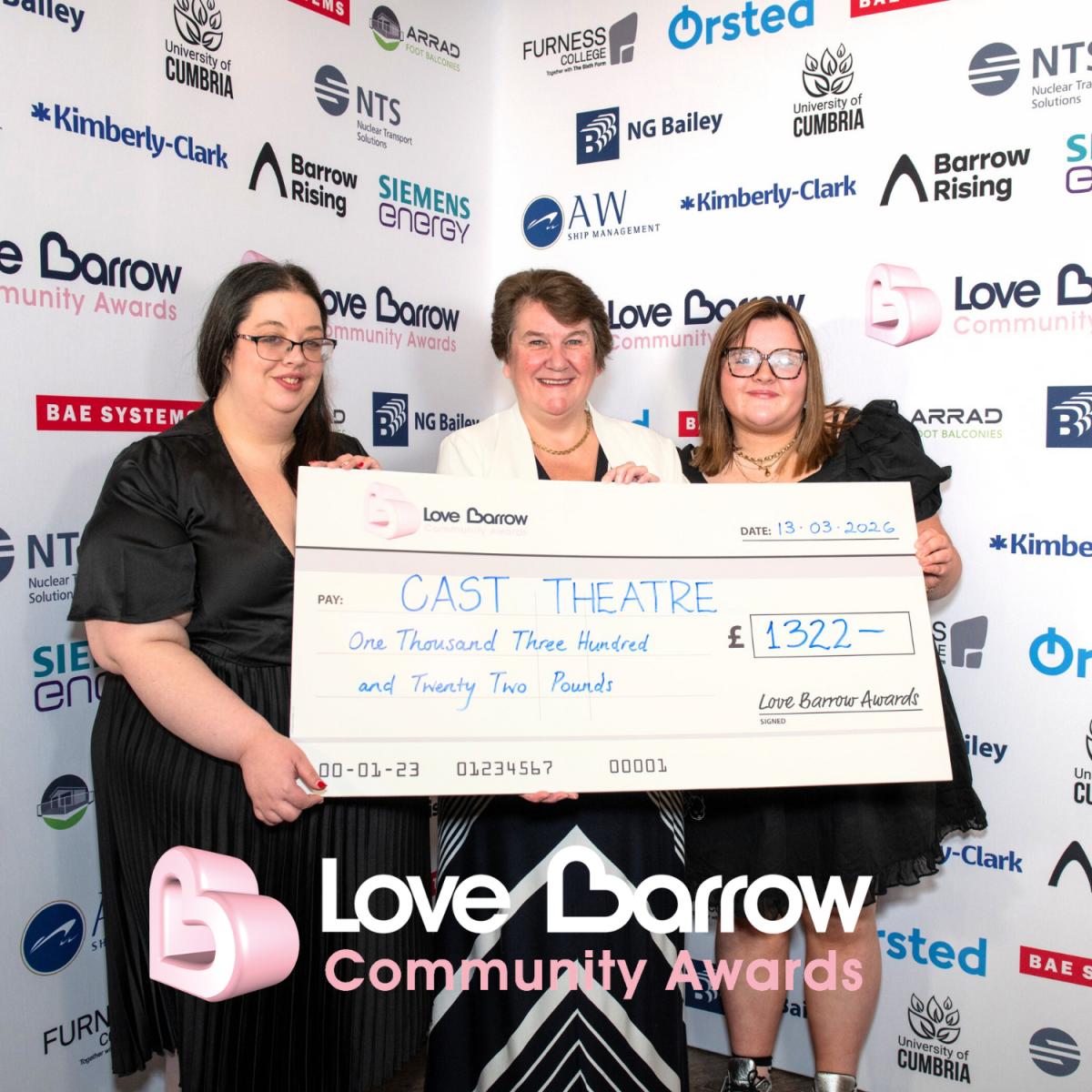 Community Heroes Honoured at Love Barrow Awards Celebration Night