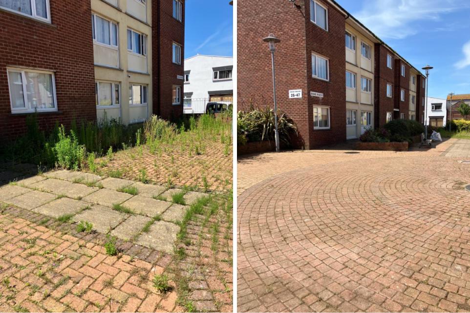 Council Reveals Clean-Up Photos Showing Barrow Streets Transformed.