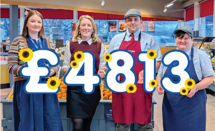 Cranstons Community Spirit Shines as It Raises Over £4,800 for Local Hospice Care