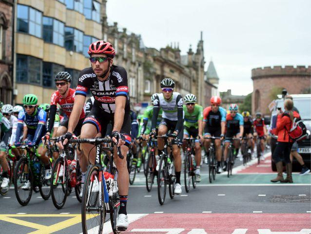 Crowds Gather Across Cumbria As Tour Of Britain Women Comes To The Region.