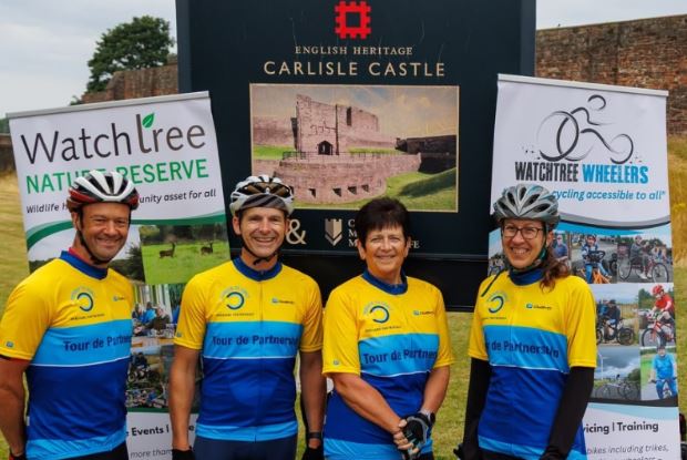 CUMBRIA PENSION FUND BACKS CHARITY CYCLIST ON 1,300KM FUNDRAISING CHALLENGE