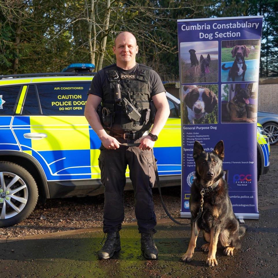 Cumbria Police Dog Section receives £385k investment to upgrade facilities and support operations