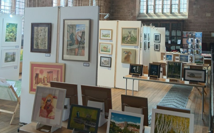 Cumbrian Artists Open 57th Annual Exhibition At Carlisle Cathedral
