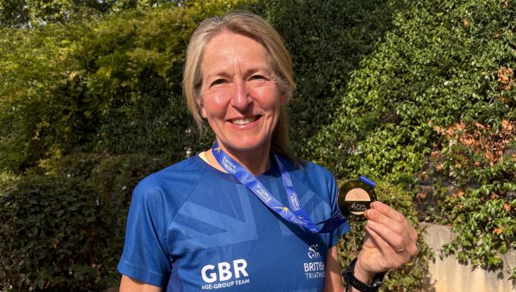 Cumbrian Athlete Wins Silver At European Middle Distance Triathlon Championships