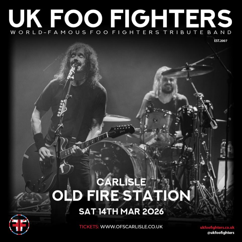 Dave Grohl-Approved Foo Fighters Tribute Set to Rock Carlisle in 2026