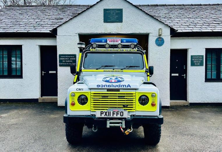 E Bike Rider Taken To Hospital After Lake District Crash