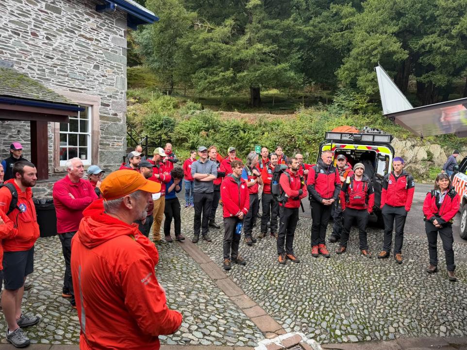 First Lake District Mountain Rescue Competition Held In Patterdale.