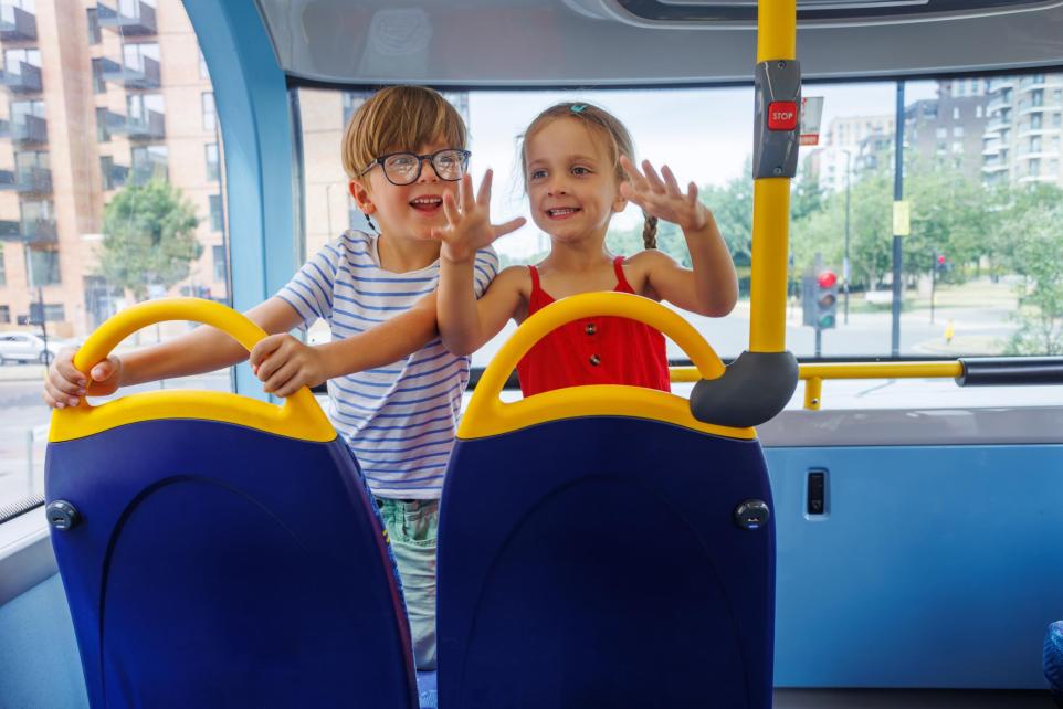 Free Bus Travel For Children Helps Cut Cost Of Summer Days Out.