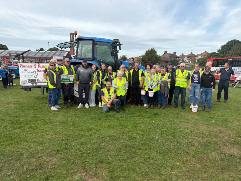 Furness District Tractor Run Reaches £100,000 Fundraising Milestone.