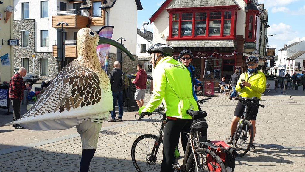 Giant Curlew Installation Lands in Keswick to Highlight Decline of Iconic Bird Species