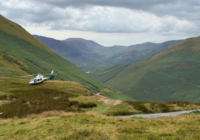 Great North Air Ambulance Records 173 Cumbria Call Outs In Three Months