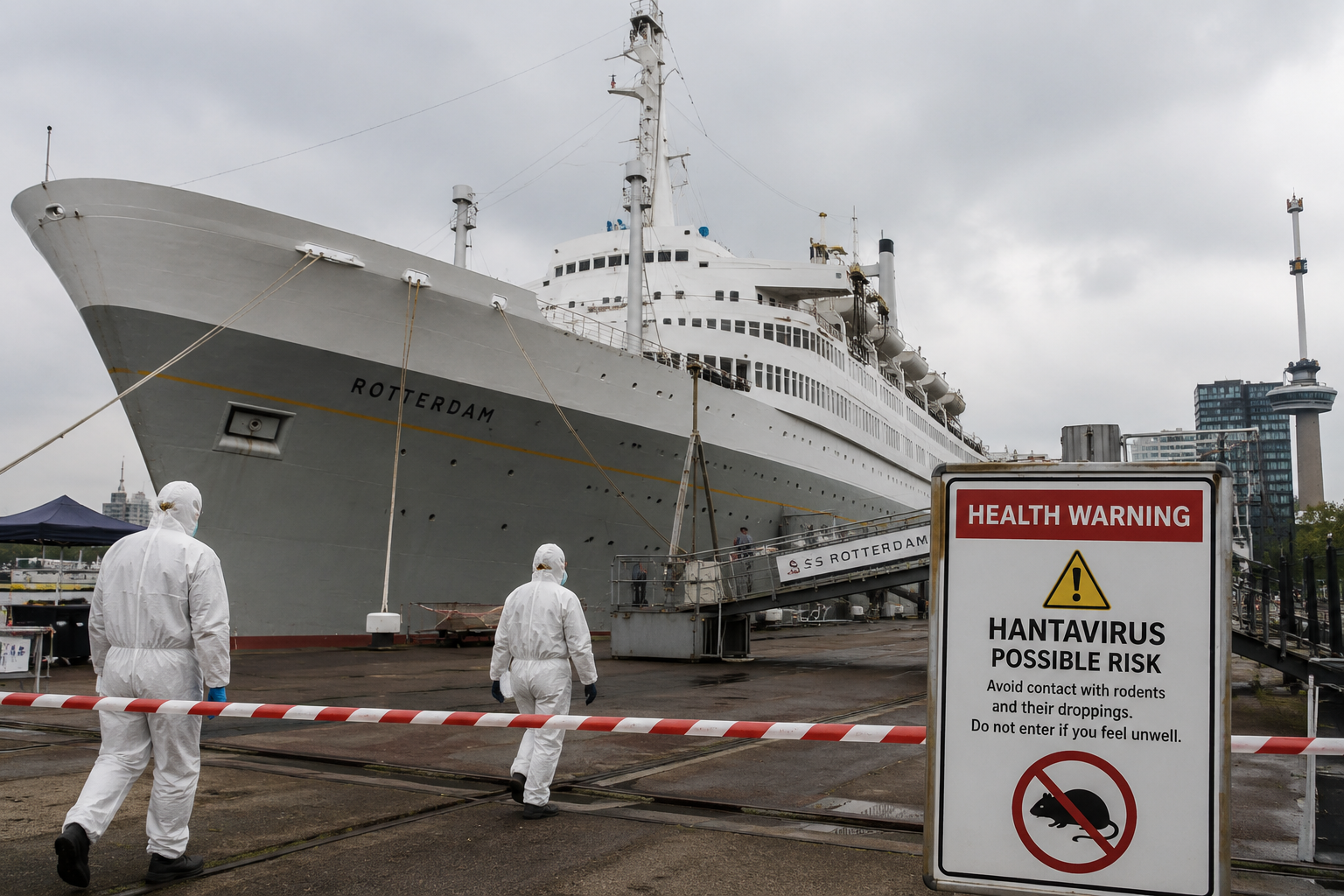 Hantavirus Concerns Raised After Deaths Linked to Historic Ship in Rotterdam