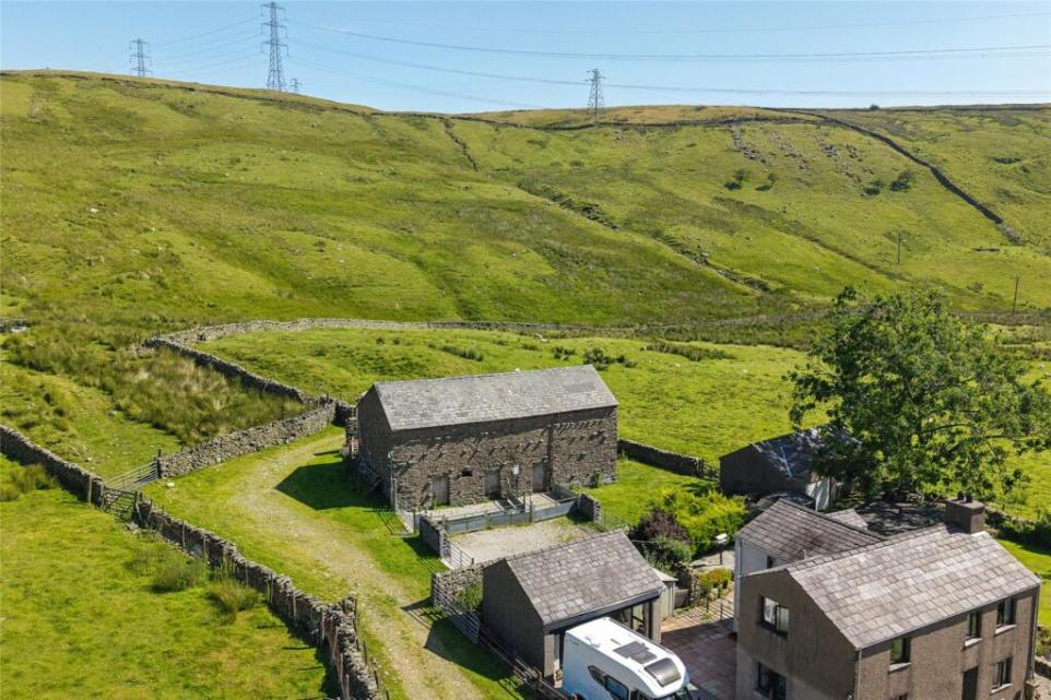 Historic Lake District Stone Barn With 5.3 Acres Near Selside Goes On The Market
